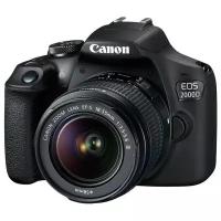 Canon Фотоаппарат зеркальный Canon EOS 2000D EF-S 18-55 III Kit