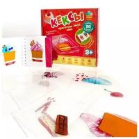 Обучающая игра для малышей, Кексы, пазл-конструктор, развивающая игрушка для детей от 3 лет