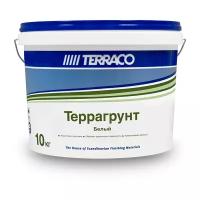 Грунт белый/колер. используется перед нанесением финишных покрытий TERRACO Terragrunt White/Colored (Белый/Колеруемый), 10 кг