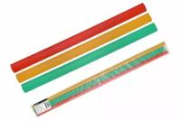 Трубки термоусаживаемые с клеевым слоем, набор 3 цвета (красный, желтый, зеленый) по 3 шт, длиной 1,0 м, TDM SQ05481513 (1 упак)