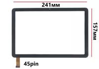 Тачскрин (сенсорное стекло) для планшета Dexp Ursus K61