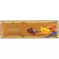 Шоколад Lindt Swiss premium темный с апельсином и миндалем