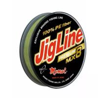 Плетеный шнур Jigline MX8 Premium 100 м, 0,30 мм