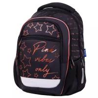 Berlingo рюкзак Cute Pink stars, черный