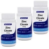 Цинка Цитрат Matwave Zinc Citrate 25 мг 30 капсул, комплект 3 банки