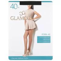 Колготки Glamour Edera, 40 den, размер 3, черный