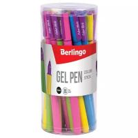 Berlingo Набор гелевых ручек Color Stick, 0.5 мм, черный цвет чернил, 32 шт