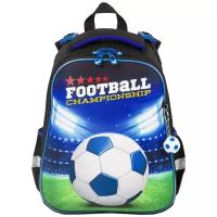 BRAUBERG Ранец Football champion (229911), черный