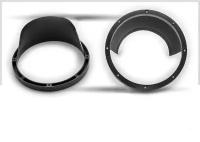 Carav 14-041 | проставочные кольца для динамиков 165мм (2шт) универсальные (с водозащитным козырьком)
