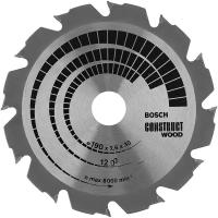 Пильный диск BOSCH Construct Wood 2608640633 190х30 мм