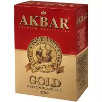 Чай черный Akbar Gold красно-золотой листовой