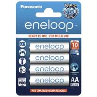 Аккумулятор Panasonic Eneloop (BK-3MCCE/4LE), АА, 1900mAh, 4шт, блистер