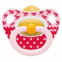 Пустышка латексная ортодонтическая NUK Classic Happy Kids 6-18 м