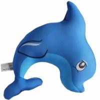 Мягкая игрушка антистресс Дельфин маленький 31х28 см Синий