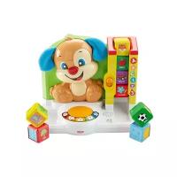 Интерактивная развивающая игрушка Fisher-Price Смейся и учись. Игровая станция Ученого щенка 