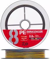 Шнур плетеный Daiwa UVF PE Durasensor X8 +Si2 #0,8 0,148мм 150м (5color)