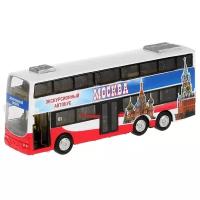 Автобус ТЕХНОПАРК двухэтажный экскурсионный Москва (CT10-054-2), 16 см