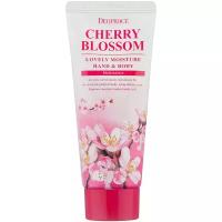 Deoproce Крем для тела питательный Cherry Blossom Lovely Moisture