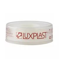 LUXPLAST лейкопластырь фиксирующий на полимерной основе прозрачный, 1.25x500 см