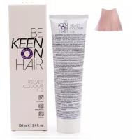 KEEN Be Keen on Hair краска для волос без аммиака Velvet Color, 10.8 Ultrahellblond Perl, 100 мл