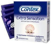 Презервативы Contex Extra Sensation, 3 шт