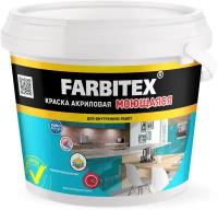 Краска акриловая моющаяся (6.0 кг) FARBITEX