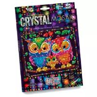 Набор для создания мозаики «Совушки» CRYSTAL MOSAIC, на тёмном фоне