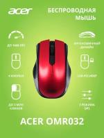 Мышь Acer OMR032 черный/красный (zl.mceee.009)