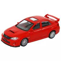Легковой автомобиль RMZ City Subaru WRX STI (444006) 1:43, 10 см, красный