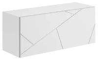 Шкаф навесной МК Стиль Гранж ШН-003 белый шагрень / матовый белый софт 90.2х32х35 см