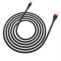 Кабель U72 Forest Silicone charging cable for Type-C Черный