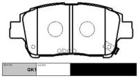 (старый номер CKT-8) Колодки тормозные CTR GK1022