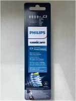 Набор насадок Philips Sonicare C3 HX9044/33 для ирригатора и звуковой щетки, черный, 4 шт