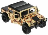 Машинка металлическая ТехноПарк Hummer H1 Пикап военный 12см SB-18-09-H1-M(DY)-WB