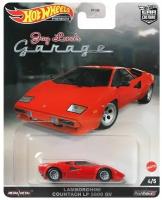 Детская Машинка 1:64 Hot Wheels Premium Эксклюзивная Редкая модель LAMBORGHINI COUNTACH LP 5000 QV из серии JAY LENO'S GARAGE 2022