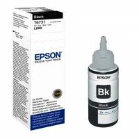 Чернила Epson C13T67314A, для Epson L1800, Epson L800, Epson L805, Epson L810, Epson L850, черный, 1800 стр., 70 мл