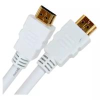 Aopen кабели Кабель HDMI 19M M ver 2.0, 10М, 2 фильтра, белый 4895182204201