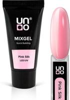 Uno, MIXGEL - полиакриловый гель камуфлирующий (Pink Silk), 30 гр