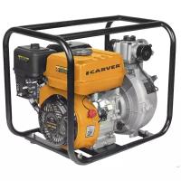 Мотопомпа Carver CGP 3050 H напорная (4-х такт, 5,2 кВт/7,0 л. с, вх/вых.- 2'/50 + 1,5'/40 мм)