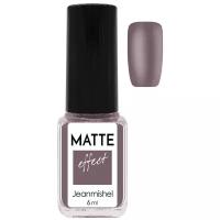 Jeanmishel Лак для ногтей Matte Effect, 6 мл, 353