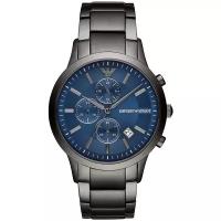 Наручные часы EMPORIO ARMANI мужские Emporio AR11215 кварцевые, хронограф, секундомер, водонепроницаемые, серый