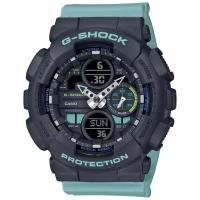 Наручные часы CASIO G-Shock, черный, бирюзовый