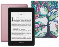 Электронная книга Amazon Kindle PaperWhite 2018 8Gb Plum Ad-Supported с обложкой ReaderONE