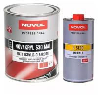 NOVOL Лак 2+1 NOVACRYL 530 матовый (1,0л+0,5л)