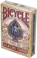 Игральные карты Bicycle Vintage 1900 (маркированные), красные