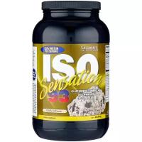 Изолят сывороточного белка Ultimate Nutrition Iso Sensation 93, 910 г (2lb), печенье-крем