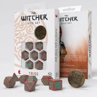 Набор кубиков для настольных ролевых игр Q-Workshop The Witcher Dice Set Triss – Merigold the Fearless, 7 шт