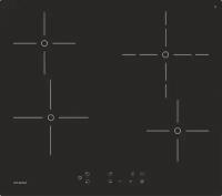 Электрическая варочная панель DARINA PL E326 B, цвет панели черный, цвет рамки черный