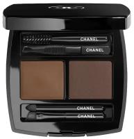 Chanel Набор для бровей La Palette Sourcils Brow Wax and Brow Powder Duo, 02 - medium