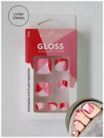 MIAMITATS Набор накладных ногтей для педикюра GLOSS Chic